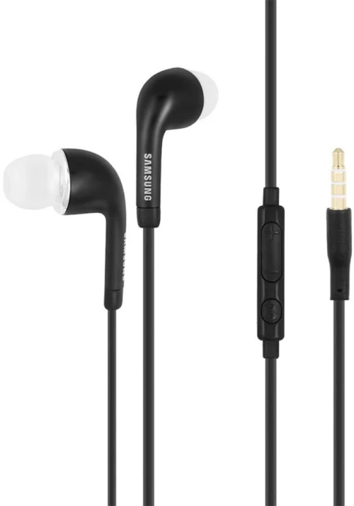 Samsung - Wired Earphones (EHS64AVFBE) - Jack 3.5mm, Microphone, In-Ear, 1.2m - Black (Bulk Packing)