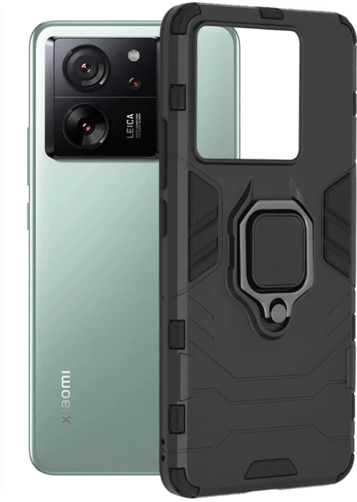 Techsuit - Silicone Shield - Xiaomi 13T / 13T Pro - Black