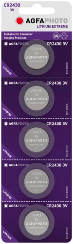 Μπαταρίες CR2430 AgfaPhoto (5 τμχ)