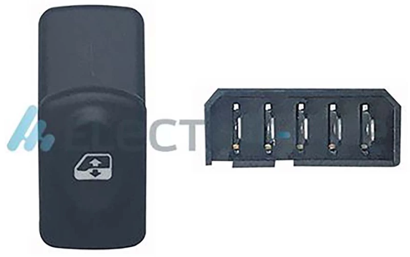 Διακόπτης Παραθύρων  RENAULT KANGOO   5pin   OEM Code : 7700307605 - ZRRNI76011