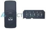 Διακόπτης Παραθύρων  RENAULT KANGOO   5pin   OEM Code : 7700307605 - ZRRNI76011