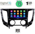 DIGITAL IQ RSA 1437_GPS A/C (9inc) MULTIMEDIA TABLET OEM MITSUBISHI L200 mod. 2015> με A/C