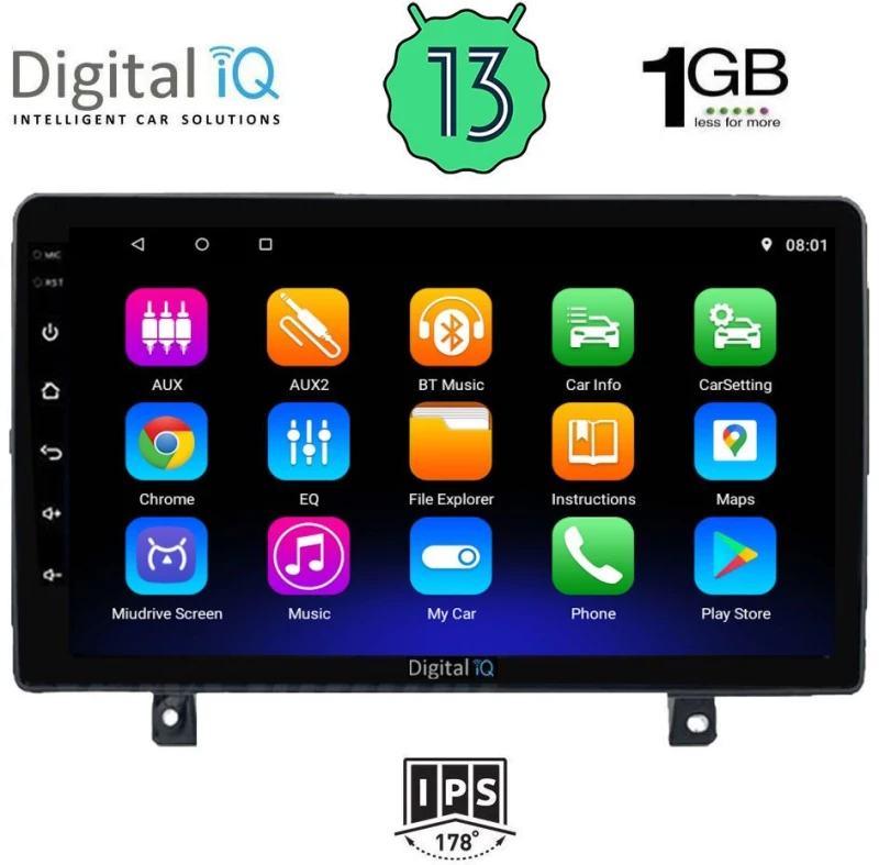 DIGITAL IQ RSA 1485_GPS (9inc) MULTIMEDIA TABLET OEM OPEL ASTRA H mod.2004-2010