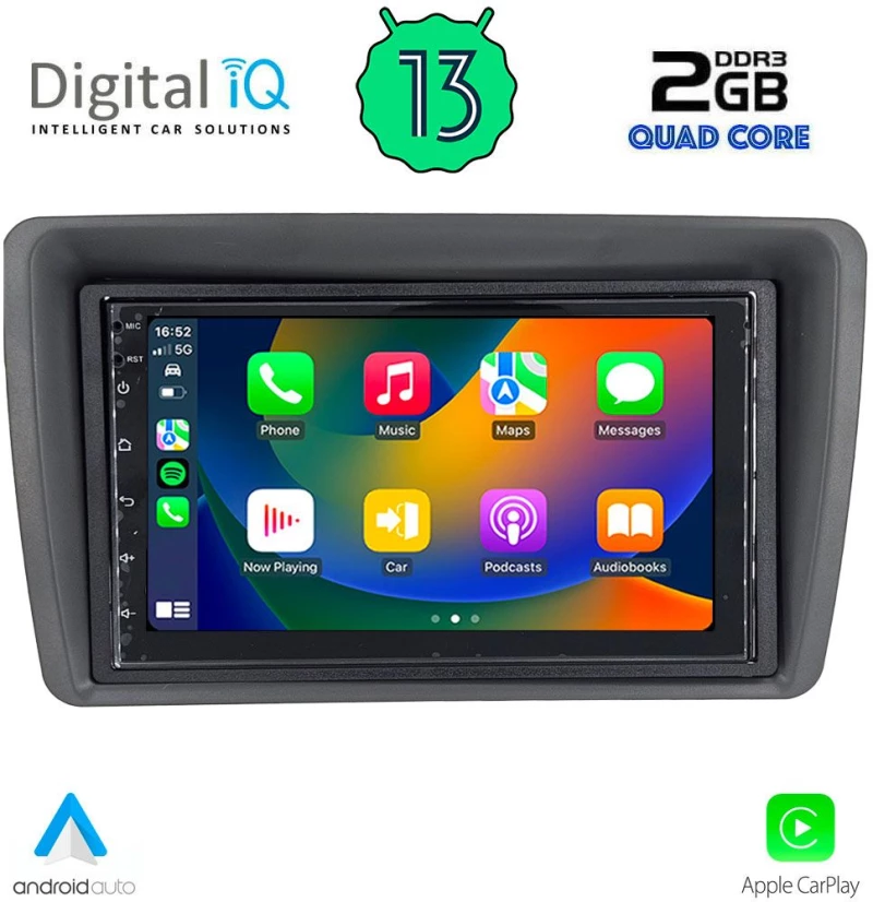 DIGITAL IQ TPD 022_CPA (7" DECK) MULTIMEDIA OEM FIAT PANDA mod. 2003-2012