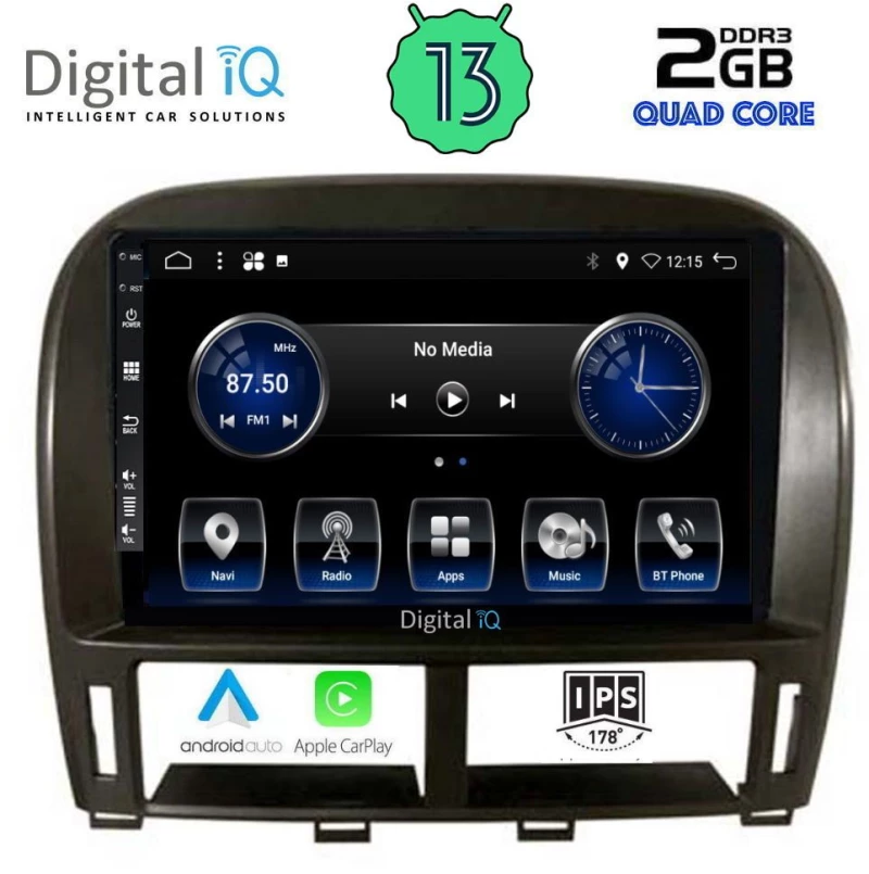 DIGITAL IQ BXH 3343_CPA (9inc) MULTIMEDIA TABLET OEM LEXUS ls 430 – xf 430 mod. 2000-2006