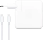 DeTech Τροφοδοτικό Ρεύματος, Για Apple, 61W, Type-C, Λευκο - 352