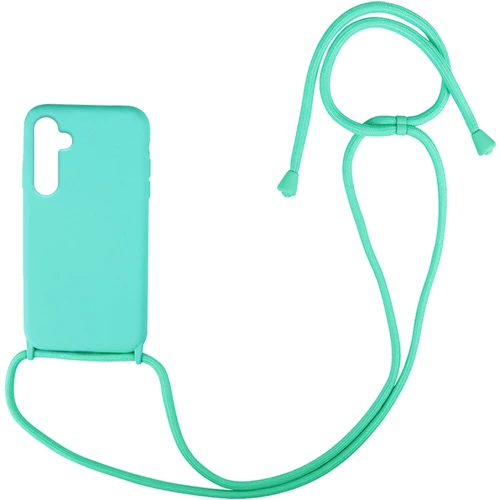 Θήκη Σιλικόνης με Κορδόνι CarryHang Samsung Galaxy A54 5G Γαλάζιο - My Colors - Γαλάζιο - Galaxy A54 5G