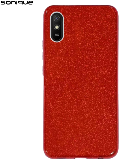 Θήκη Σιλικόνης Sonique Shiny Xiaomi Redmi 9A / Redmi 9AT Κόκκινο - Sonique - Κόκκινο - Redmi 9A, Redmi 9AT