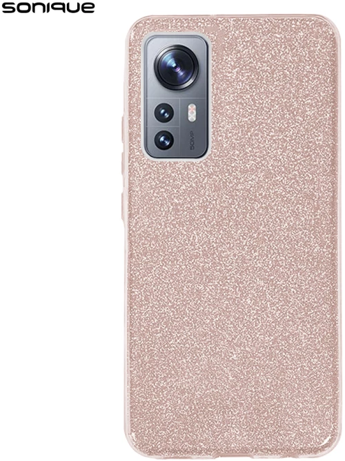 Θήκη Σιλικόνης Sonique Shiny Xiaomi Xiaomi 12 / Xiaomi 12X 5G Ροζ - Sonique - Ροζ - Xiaomi 12, Xiaomi 12X 5G