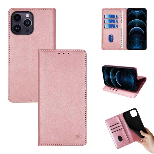 Θήκη Βιβλίο Vintage Magnet Book Sonique Apple iPhone 14 Pro Max Ροζ Χρυσό - Sonique - Ροζ Χρυσό - iPhone 14 Pro Max