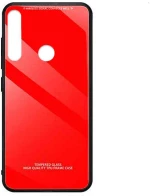 Glass Case Huawei Y6p Κόκκινο - OEM - Κόκκινο - Y6p