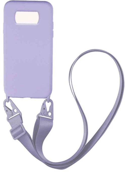 Θήκη CarryHang Liquid Silicone Strap Xiaomi Poco X3 NFC / Poco X3 Pro Λιλά - My Colors - Λιλά - Poco X3 NFC, Poco X3 Pro