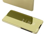 Clear View Cover Samsung Galaxy S21 Plus Χρυσό - OEM - Χρυσό - Galaxy S21 Plus