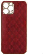 GKK Electroplate Glass Case Apple iPhone 12 Pro Max Cube Κόκκινο - GKK - Cube Κόκκινο - iPhone 12 Pro Max