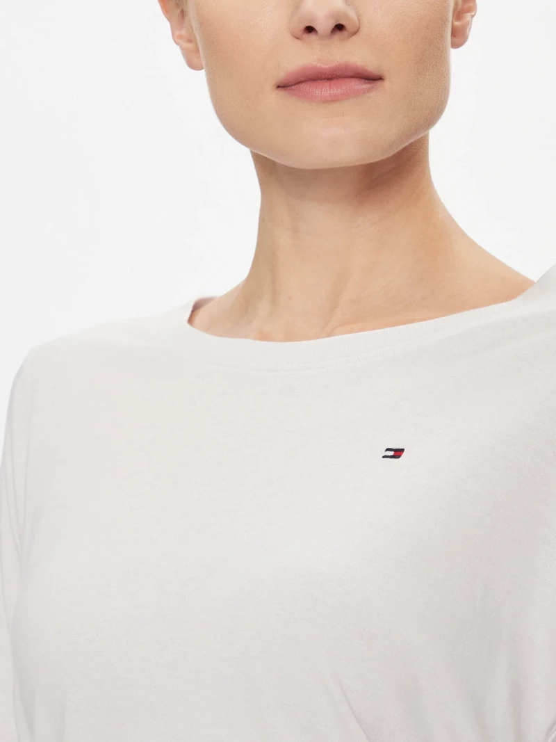 Tommy hilfiger γυναικεία πιτζάμα εκρού uw0uw04878-056