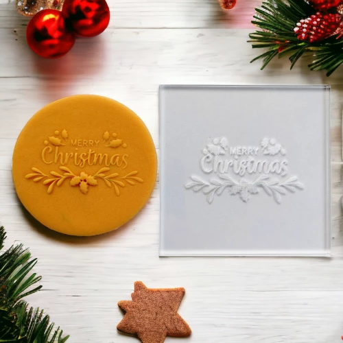 Σφραγίδα Ζαχαρόπαστας Merry Christmas 3