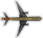 Raw sticker Cone Plane