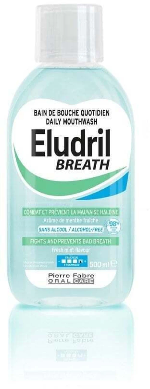 ELUDRIL breath daily mouthwash 500ml