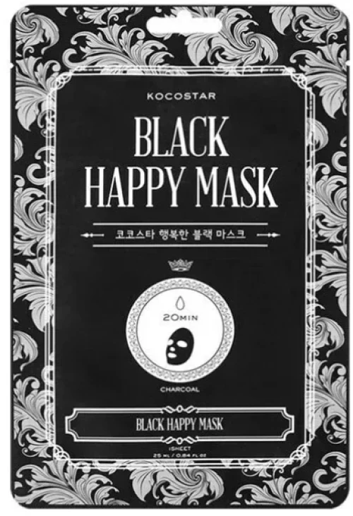 KOCOSTAR black happy mask 1τεμάχιο