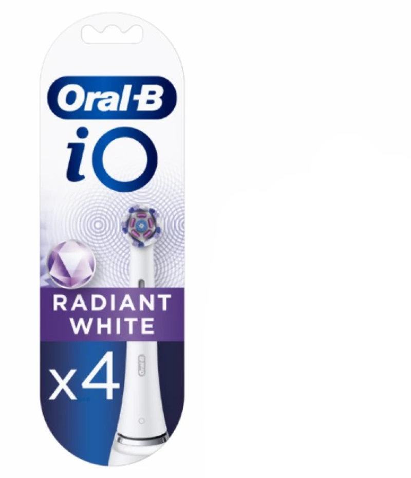 ORAL B ανταλλακτικές κεφαλές iO radiant white 4τμχ