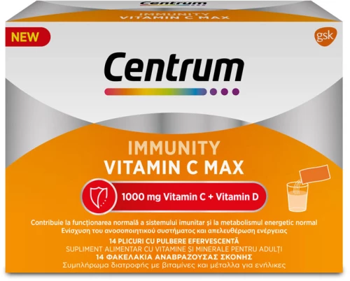 CENTRUM immunity vitamin C max 1000mg 14 sachets