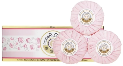 ROGER & GALLET soap rose 3x100gr