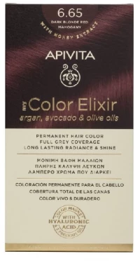 APIVITA color elixir 6.65εντονο κόκκινο
