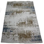 Χαλί μηχανής 155x230 διπλής όψης Noa Kilim 01 Beige Blue