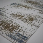 Χαλί μηχανής 155x230 διπλής όψης Noa Kilim 01 Beige Blue