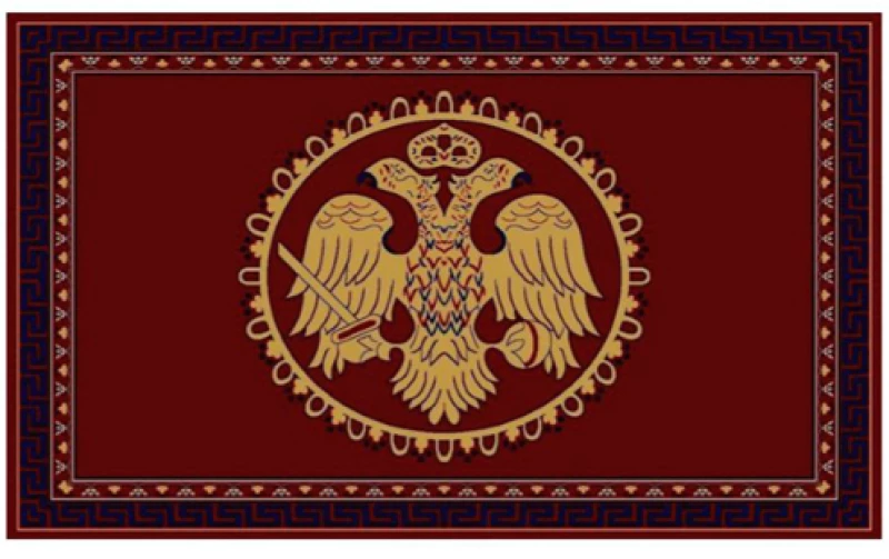 Χαλί μηχανής Εκκλησιαστικό Byzantium 483 Cherry 100x320