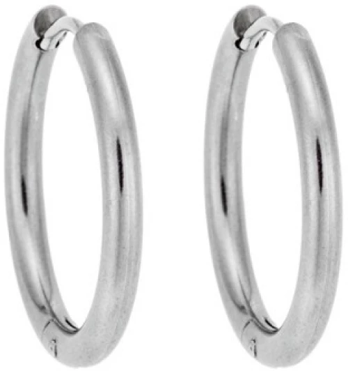 Σκουλαρίκια SENZA Steel Gun Metal Plated SSD2901GM