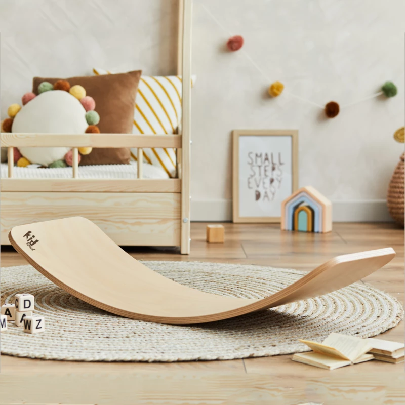 Παιδίκι Ξύλινη Σανίδα Ισορροπίας Kidd Board