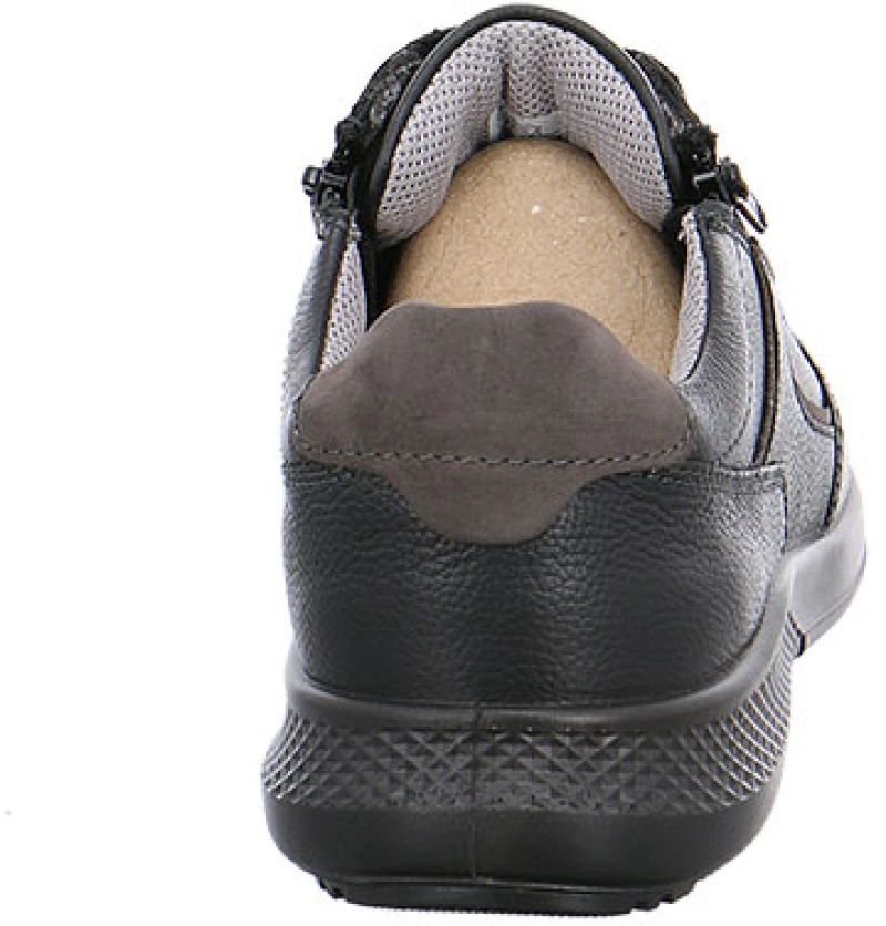 Jomos 3224242900060 Aνατομικό Δερμάτινο Comfort Casual Μαύρο