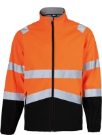 Αδιάβροχο Μπουφάν Εργασίας Πορτοκαλί - Nobel Hi-Vis Softshell Orange