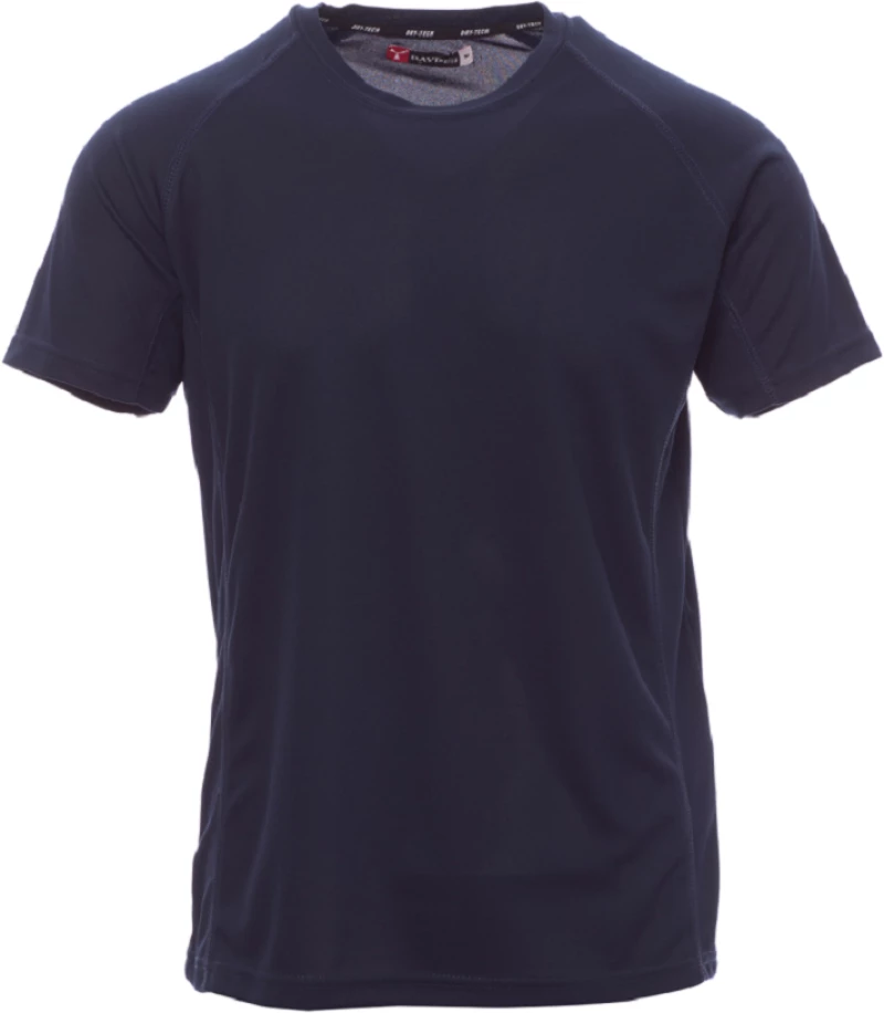 T-Shirt Dry-Tech Εργασίας Άθλησης Μαρέν - Payper Runner T-Shirt Navy