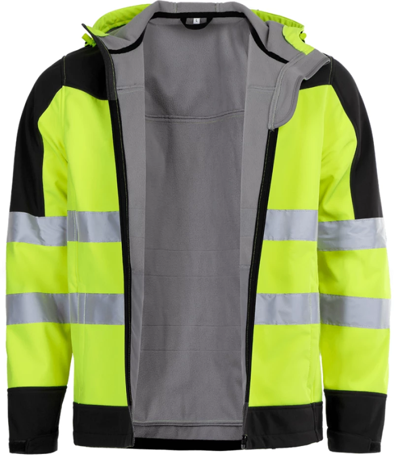 Αδιάβροχο Τζάκετ Υψηλής Ορατότητας Κίτρινο - Nobel 2.0 HV Softshell Yellow