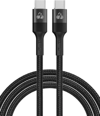 POWERTECH καλώδιο USB-C PTR-0133, PD 100W, copper, 60cm, μαύρο