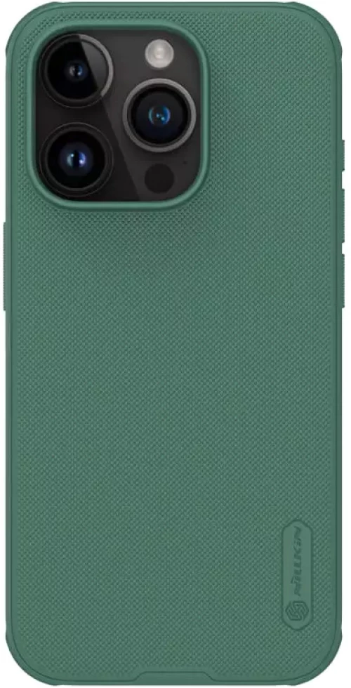NILLKIN θήκη Super Frosted Shield Pro Magnetic, iPhone 15 Pro, πράσινη