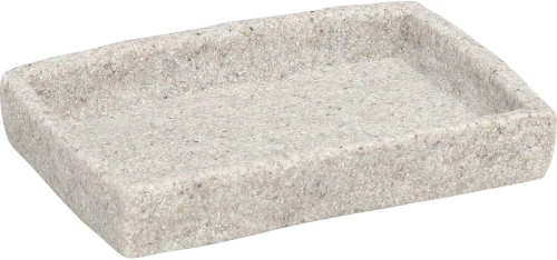 Eurocasa 2223 Σαπουνοθήκη Polyresin 9x13x2 εκ., Μπεζ