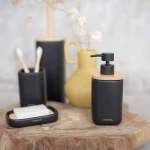 Sealskin Dispenser Κεραμικό Mind Black 7,6x17εκ.
