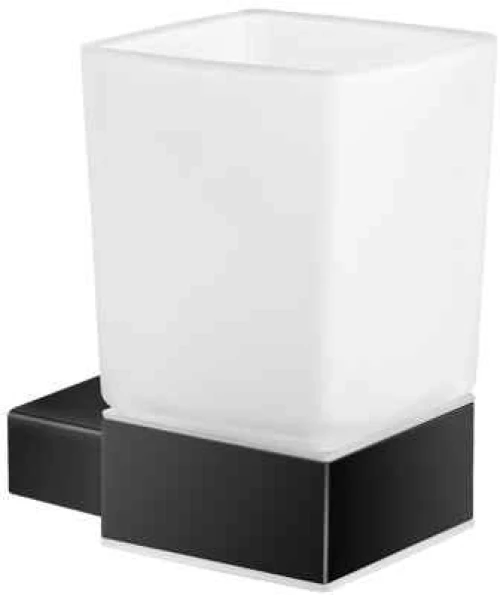 Sanco  Ποτηροθήκη Agora 120601-M116 6.5x9x10 εκ.,  Μαύρο Ματ