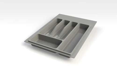 Volpato 340-K40 Κουταλοθήκη Γκρι 34Χ49 Εκ.