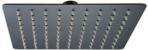 Imex RDC002/NG Τετράγωνη Κεφαλή Ντουζ Μαύρο Ματ 25x25cm