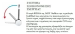 Imex BERNA GCE026 Ψηλή Μπαταρία Κουζίνας Πάγκου Χρωμέ
