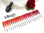 Mixcoco JH-10 Ημιμόνιμο Βερνίκι (Φούξια-Κόκκινο Glitter) 15ml