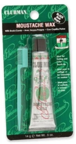 Clubman Moustache Wax Black 14gr