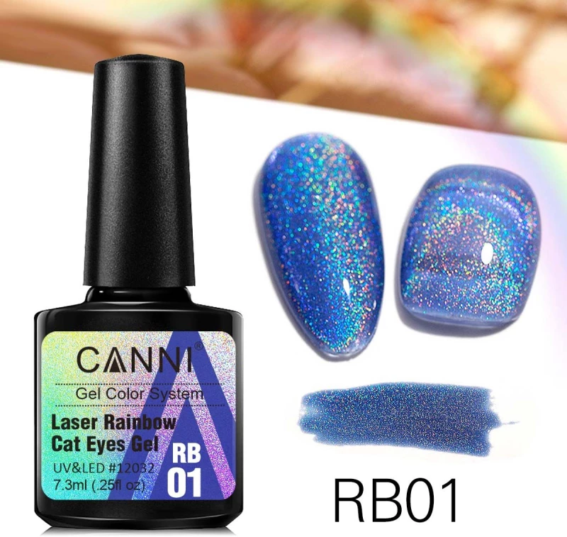 Canni Laser Rainbow Cat Eyes Gel RB01 7.3ml