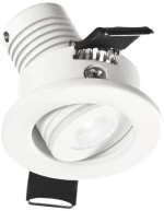 Φωτιστικό Σποτ Χωνευτό Κινητό Gea Luce Elara GFA880C Λευκό Ματ (3000K)