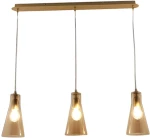 Φωτιστικό Κρεμαστό Ράγα Fabas Luce Dafne 3596-47-125 Μελί