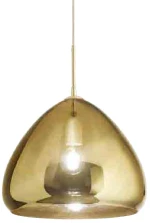 Φωτιστικό Κρεμαστό La Mia Luce Glow 3667-45-118 Χρυσό Ματ